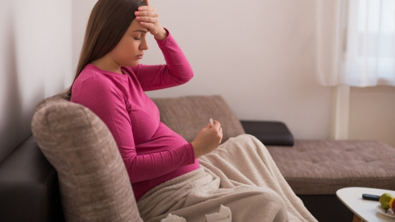 Bà bầu bị cúm A 3 tháng cuối có nguy cơ sinh non, trẻ nhẹ cân