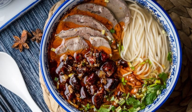 Mì bò kéo sợi Lan Châu - Tinh hoa ẩm thực Trung Hoa