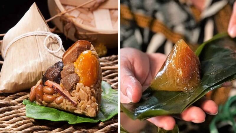 Phân biệt bánh bá trạng và bánh ú tro Phân biệt bánh bá trạng và bánh ú tro