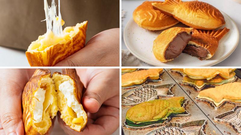 Các loại nhân Bungeoppang hiện đại