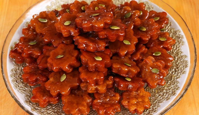 Yakgwa - Công thức làm Bánh quy mật ong Hàn Quốc ngọt ngào, bổ dưỡng