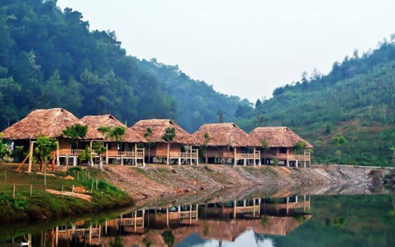 Du khách có thể nghỉ tại homestay hoặc quán ăn địa phương.
