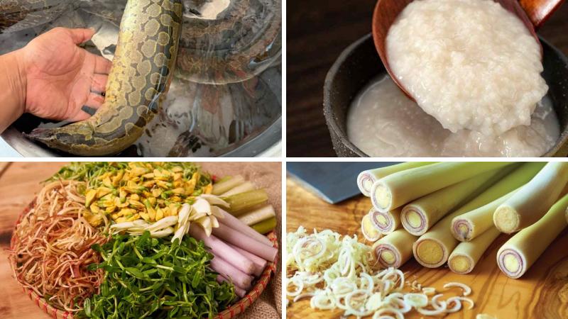 Nguyên liệu làm món lẩu cá chạch