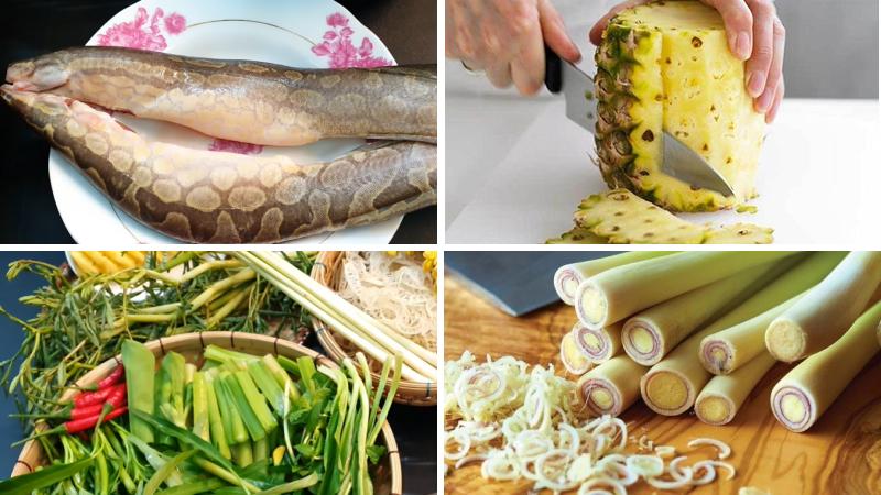 Sơ chế cá và các nguyên liệu khác