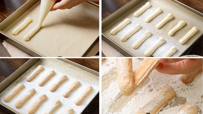 Tạo hình và nướng bánh