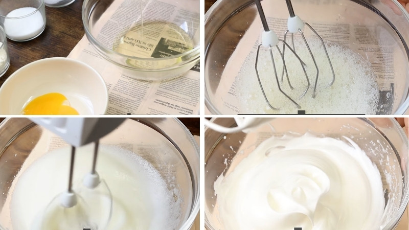 Đánh bông lòng trắng trứng