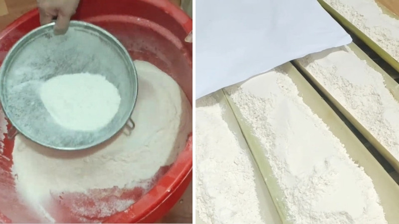 Nghiền bột và “hạ thổ”