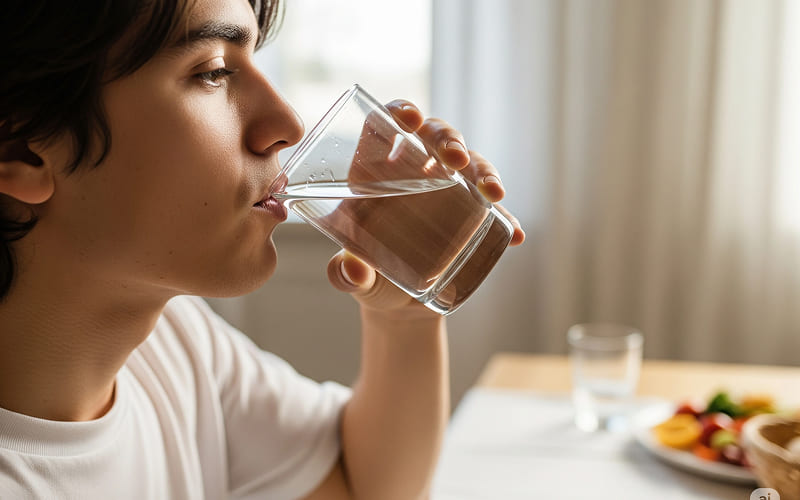 Uống 1 cốc nước trước bữa ăn 15 phút Uống 1 cốc nước trước bữa ăn 15 phút