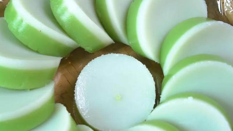 Món bánh bèo ngọt nước cốt dừa béo ngon