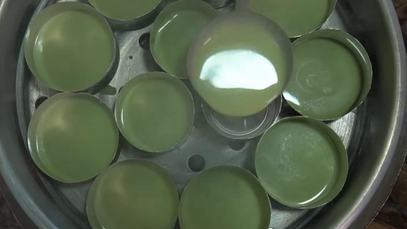 Hấp đế bánh bèo ngọt