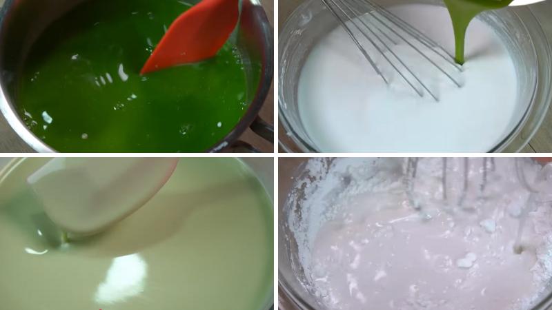 Pha nước cốt dừa