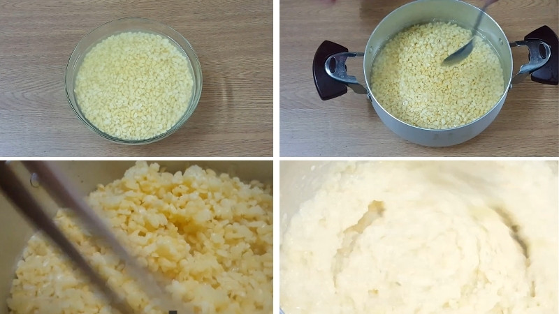 Sơ chế đậu xanh