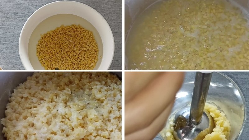 Xay nhuyễn đậu xanh