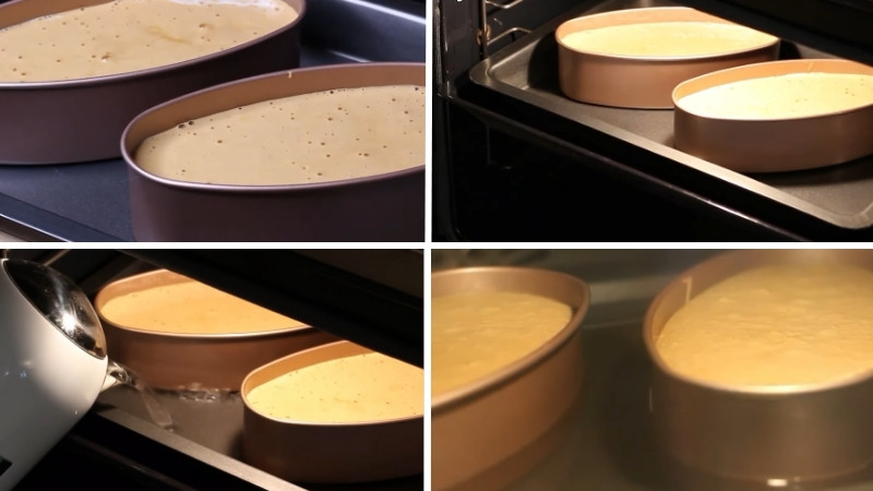 Nướng bánh cách thủy