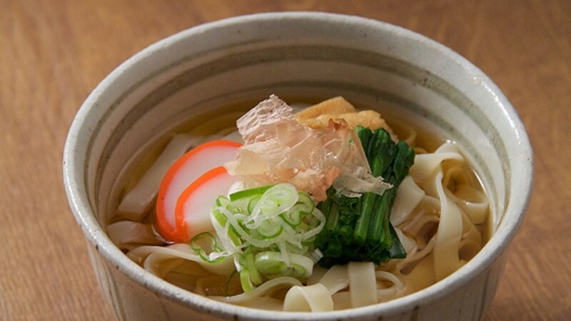 Cách thưởng thức mì Kishimen