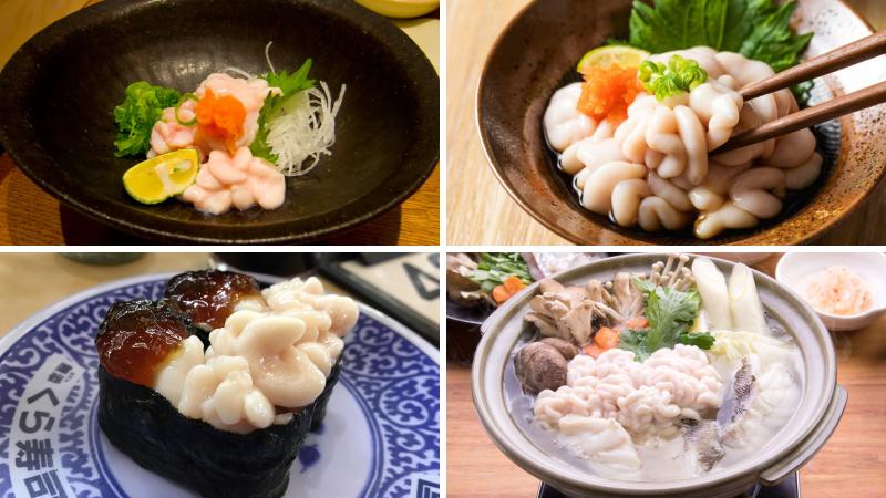 Cách chế biến Shirako khác