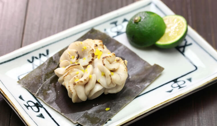 Shirako Mushi - Tinh hoàn cá tuyết hấp - Đặc sản mùa đông Nhật Bản