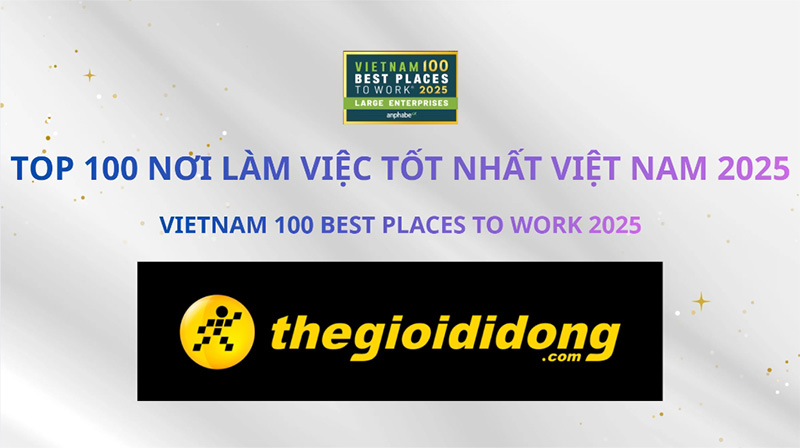 MWG Tiếp Tục Lọt Top 100 Nơi Làm Việc Tốt Nhất Việt Nam Năm 2025
