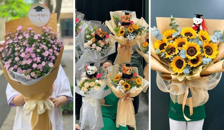 Hoa tốt nghiệp: Gợi ý 10 loài hoa và cách chọn bó hoa chúc mừng ý nghĩa nhất