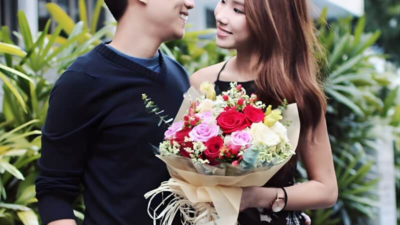 Quy tắc vàng" khi chọn hoa cho buổi hẹn đầu tiên