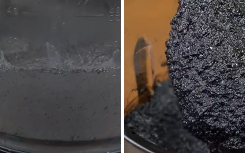 Người làm xay mè nhuyễn mịn để dễ chiết dầu. Người làm xay mè nhuyễn mịn để dễ chiết dầu.