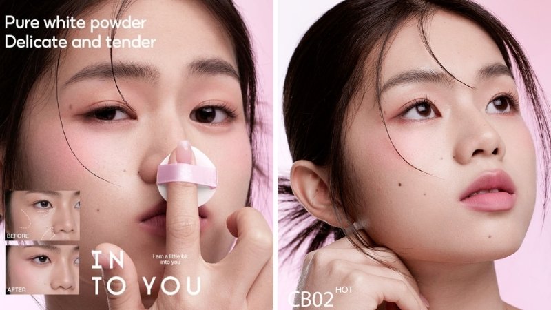 Hướng dẫn sử dụng má hồng kem Into You Air Cushion Blush