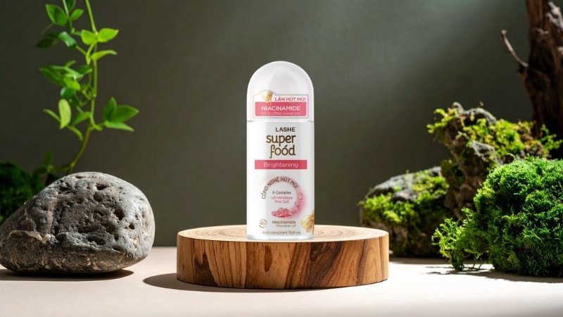 Thiết kế dạng chai lăn tiện dụng