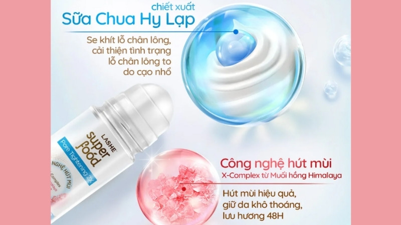 Thành phần lành tính, an toàn cho da