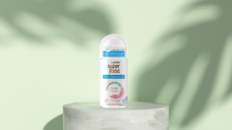 Nam giới có thể dùng lăn khử mùi Lashe Super Food 