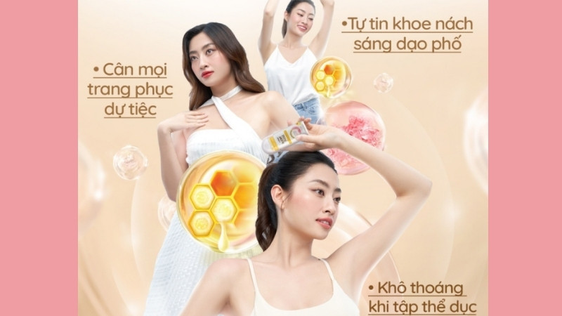 Da khô thoáng, khử mùi hiệu quả, lưu hương đến 48h
