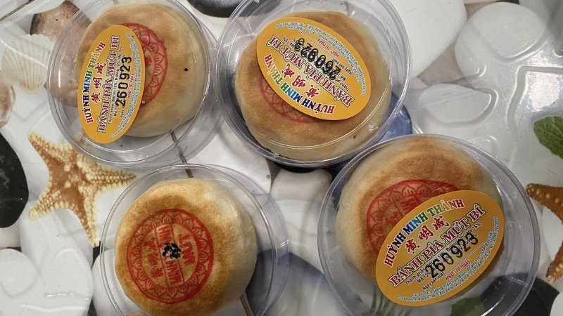 Huỳnh Minh Thành là thương hiệu bánh pía nổi tiếng tại Sóc Trăng