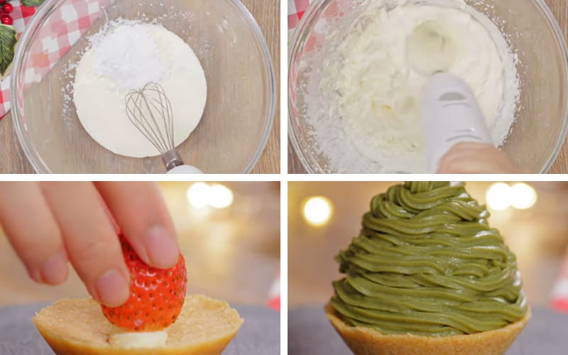 Lớp kem mềm mịn giúp cấu trúc bánh thêm tinh tế.Lớp kem mềm mịn giúp cấu trúc bánh thêm tinh tế.