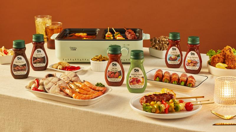 Các loại xốt gia vị hoàn chỉnh DH Food Các loại xốt gia vị hoàn chỉnh DH Food