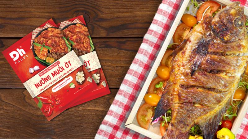 Xốt gia vị hoàn chỉnh nướng muối ớt Dh Foods Xốt gia vị hoàn chỉnh nướng muối ớt Dh Foodsv