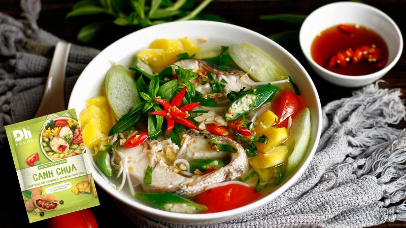 Xốt gia vị hoàn chỉnh canh chua Dh Foods Xốt gia vị hoàn chỉnh canh chua Dh Foods