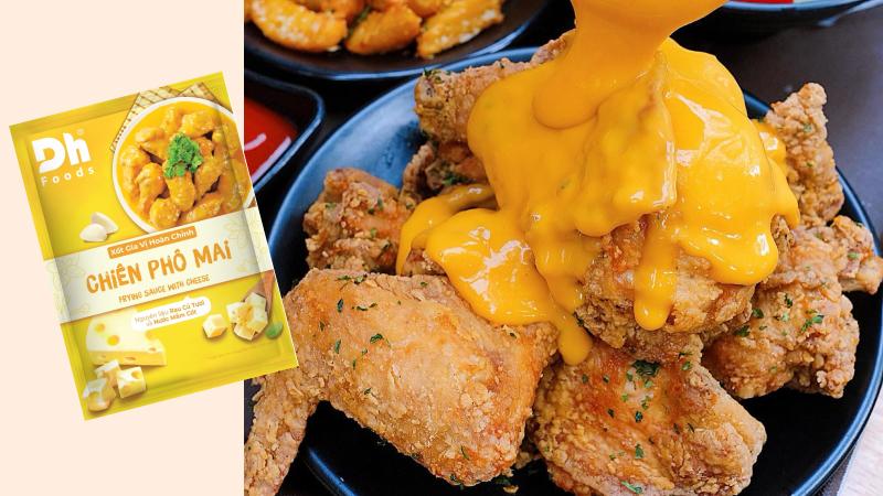 Xốt chiên phô mai Dh Foods Xốt chiên phô mai Dh Foods