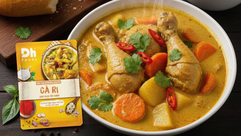 Xốt gia vị hoàn chỉnh cà ri Dh Foods Xốt gia vị hoàn chỉnh cà ri Dh Foods