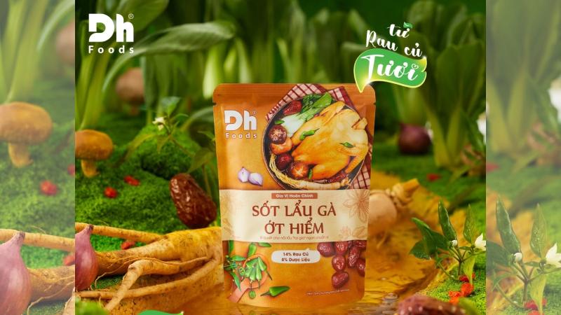 Sốt lẩu gà ớt hiểm Dh Foods Sốt lẩu gà ớt hiểm Dh Foods