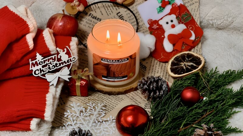 Nến thơm chủ đề Noel Nến thơm chủ đề Noel
