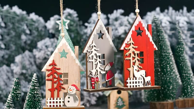 Phụ kiện treo cây thông Phụ kiện treo cây thông