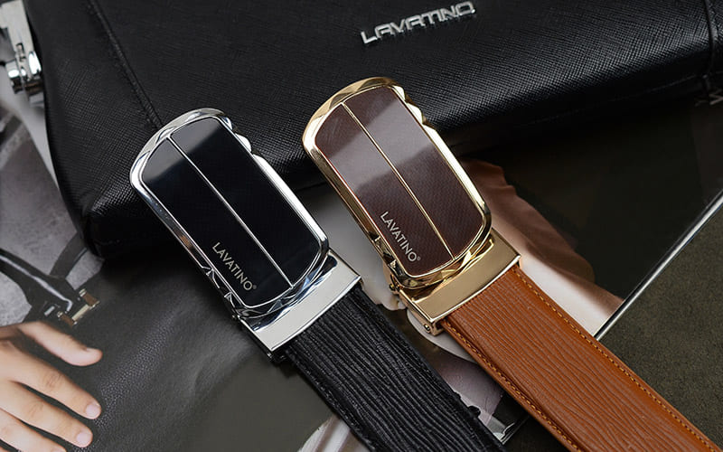 Dây lưng da khóa tự động