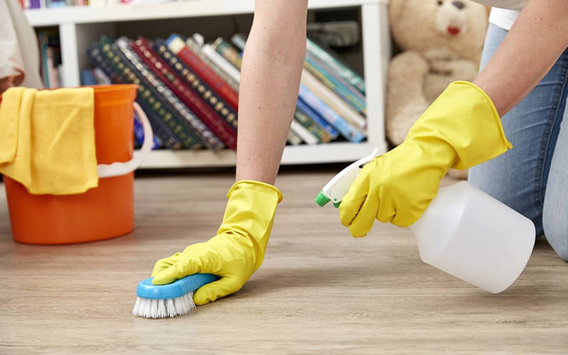 Bước 10 – Sát khuẩn lại toàn bộ không gian