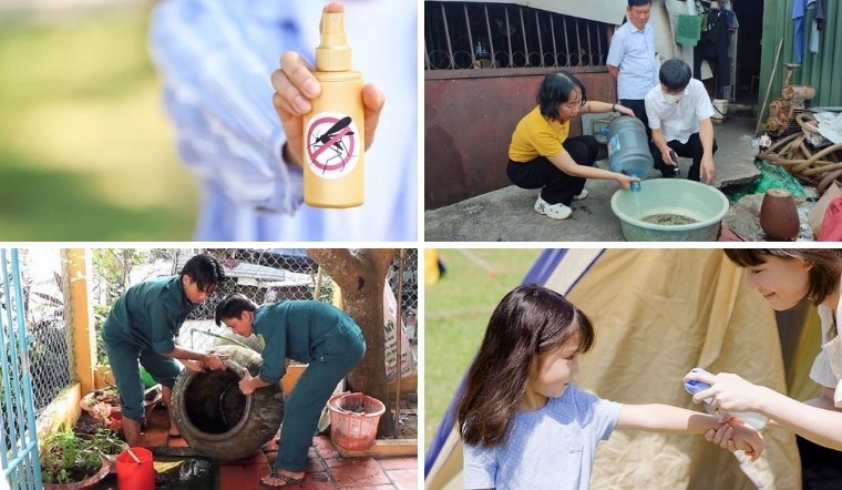 Hướng dẫn cách phòng chống sốt xuất huyết sau mưa lũ