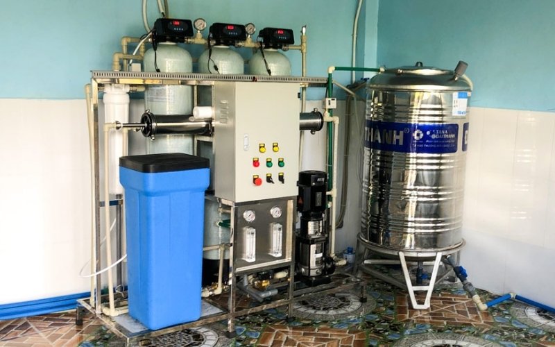 RO loại bỏ vi khuẩn, virus, tạp chất và các hóa chất độc hại trong nước