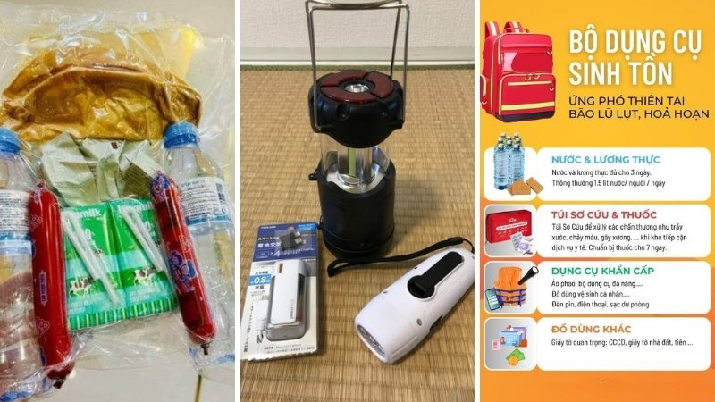 Giai đoạn 2: CHUẨN BỊ NHU YẾU PHẨM (Trước bão 12-24 giờ) Giai đoạn 2: CHUẨN BỊ NHU YẾU PHẨM (Trước bão 12-24 giờ)