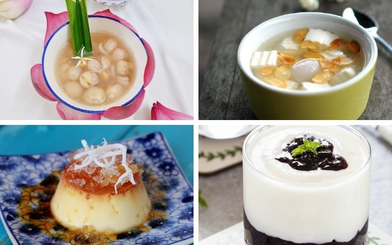 Món tráng miệng ngọt ngào, mát lạnh giúp kết thúc bữa ăn hoàn hảo và thư giãn Món tráng miệng ngọt ngào, mát lạnh giúp kết thúc bữa ăn hoàn hảo và thư giãn