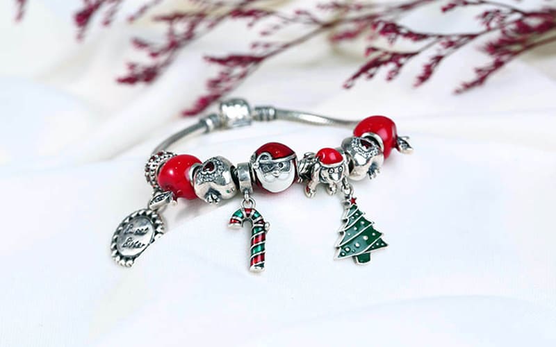 Vòng tay tình bạn chủ đề Giáng sinh Vòng tay tình bạn chủ đề Giáng sinh