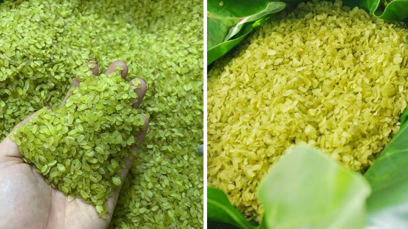 Cốm Tây Bắc khác cốm Hà Nội thế nào?