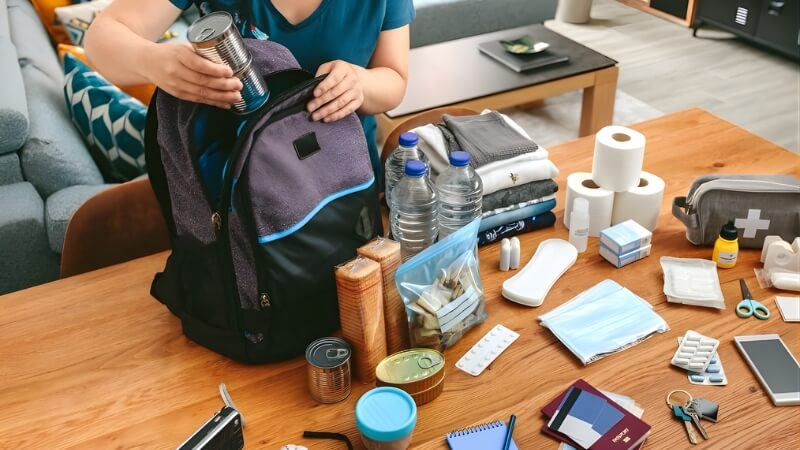 Mẹo sắp xếp balo khoa học, dễ lấy