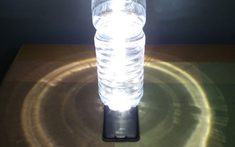 Nước giúp ánh sáng tỏa rộng hơn nhờ hiệu ứng khúc xạ